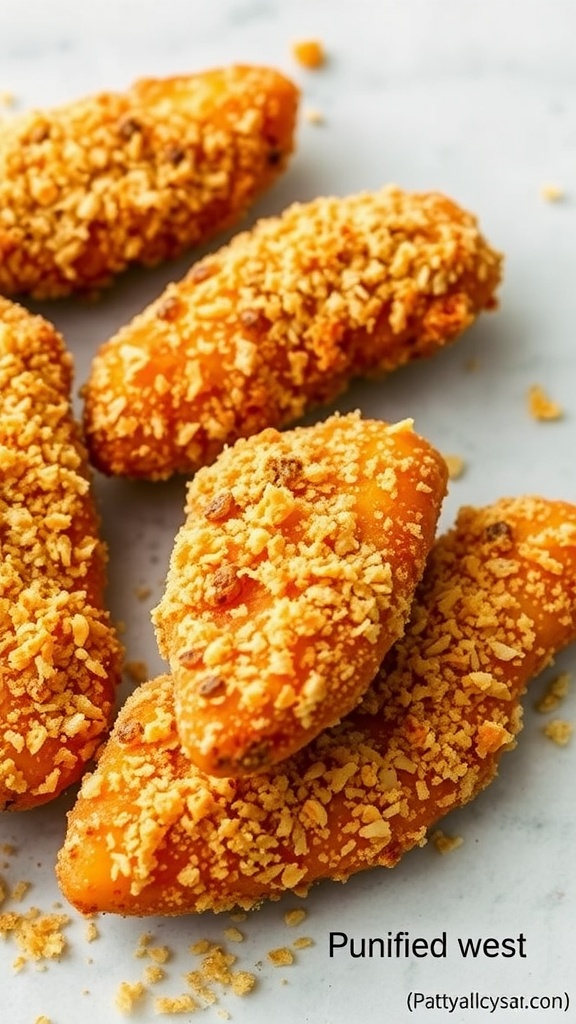 Crispy Panko Crusted Air Fryer Chicken Tenders