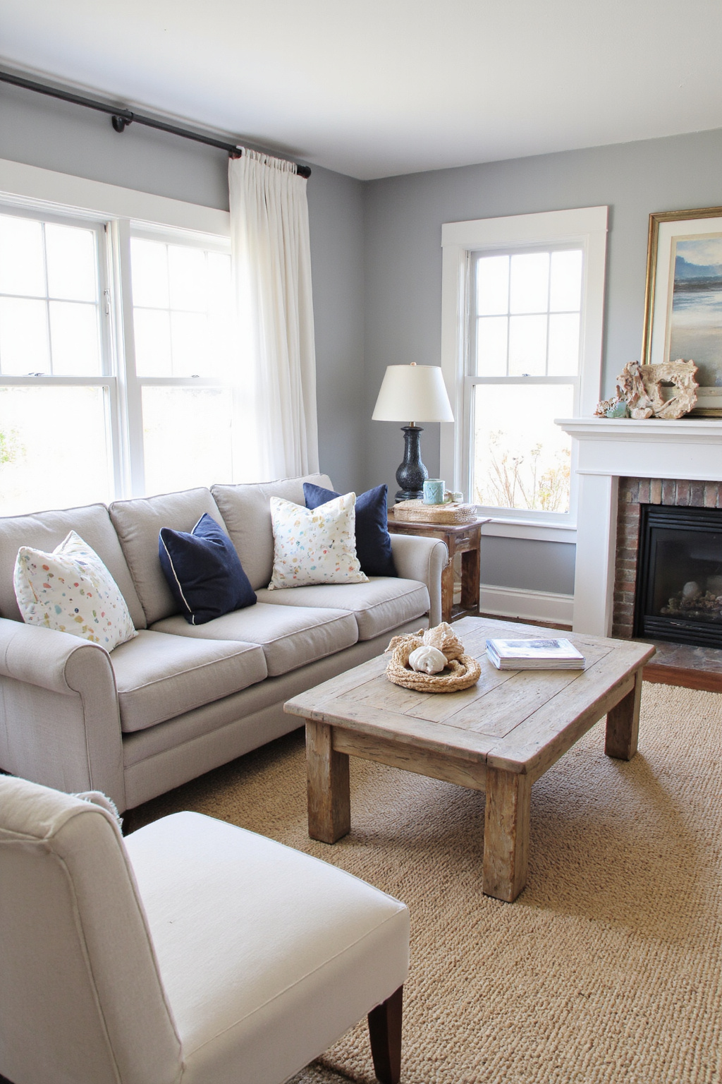 modern coastal living room, beach house living room, coastal cottage decorating, small coastal living room, california coastal living room ideas