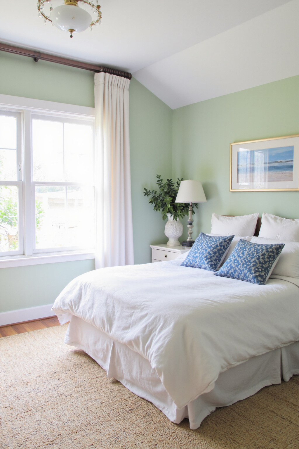 green bedroom, sage green bedroom, white green bedroom aesthetic, western sage green bedroom, bright green room ideas bedroom