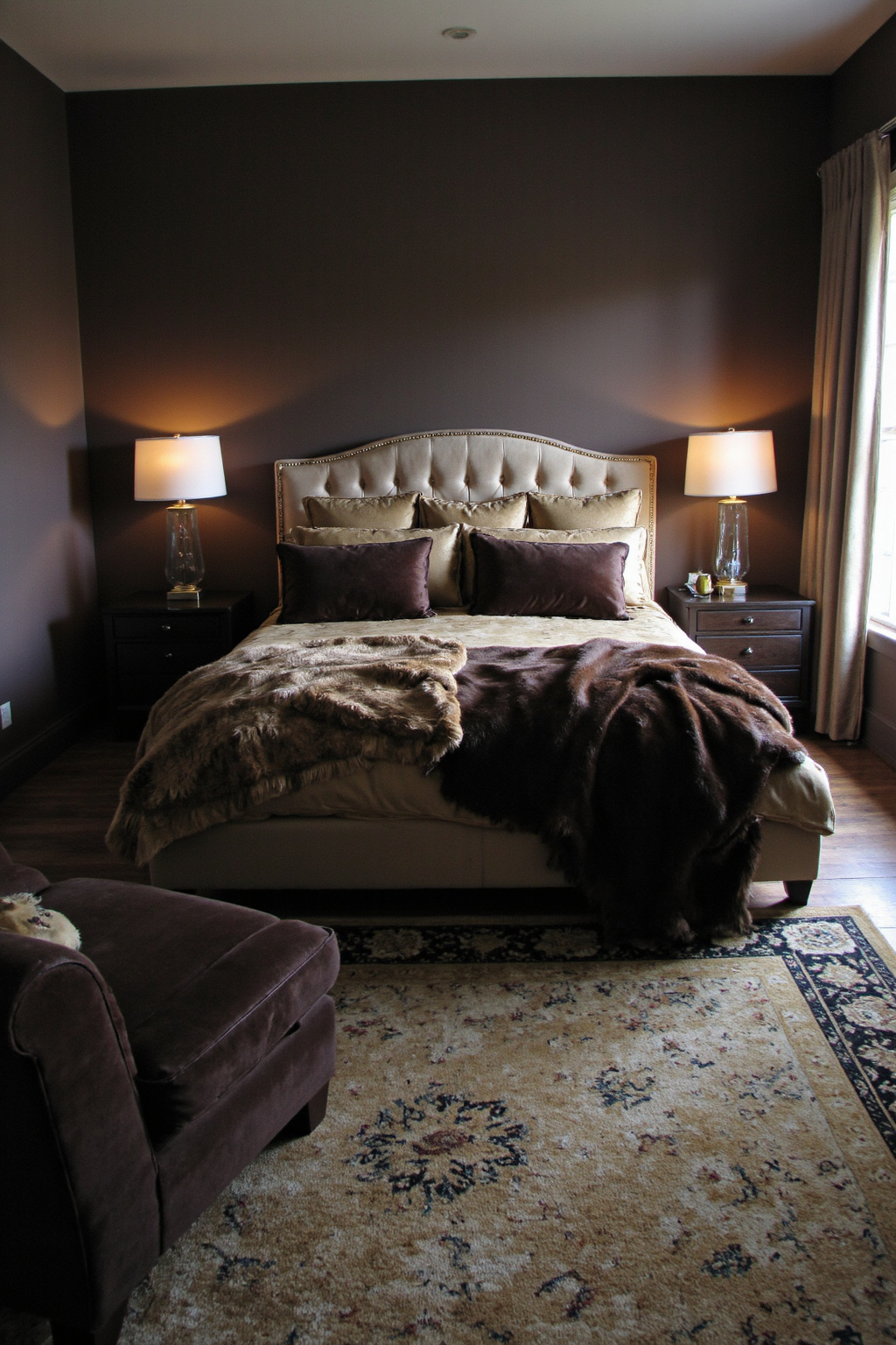 beige gold bedroom ideas, beige bedroom ideas, beige bed decor ideas, beige tones bedroom, beige sage bedroom