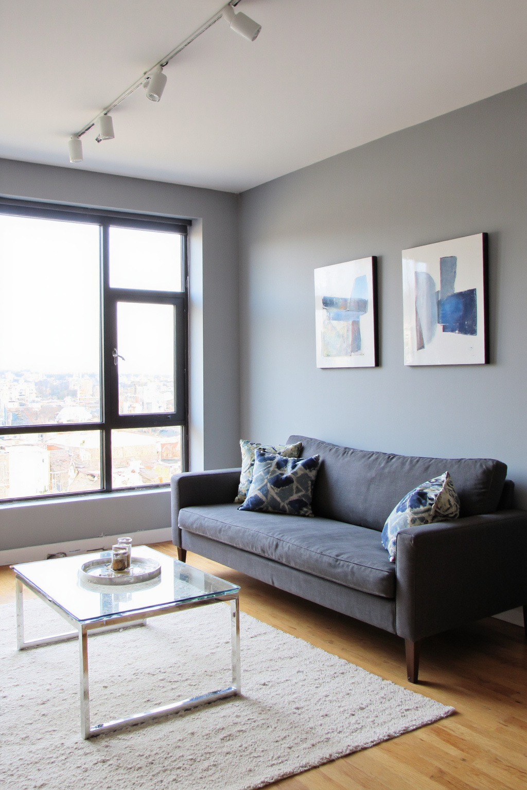 blue and white living room, blue living room ideas, blue walls living room, medium blue living room, home design living room