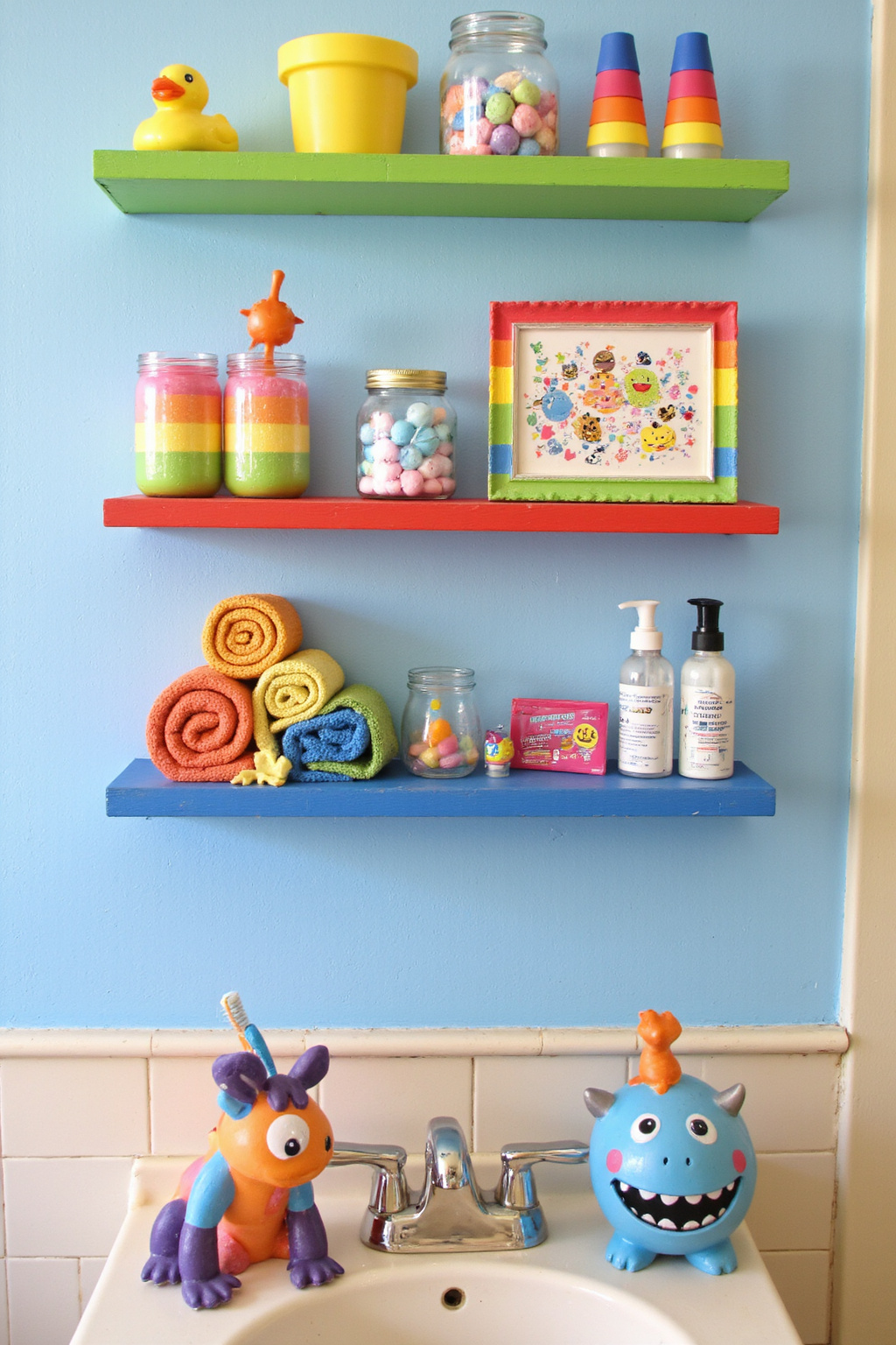 shelf decor ideas, bathroom shelving ideas, cute bathroom shelf decor, how to style bathroom shelves, bathroom counter decor ideas