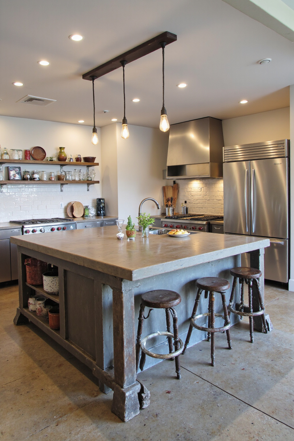 industrial style kitchen, industrial kitchen, modern industrial kitchen, industrial farmhouse kitchen, industrial loft kitchen