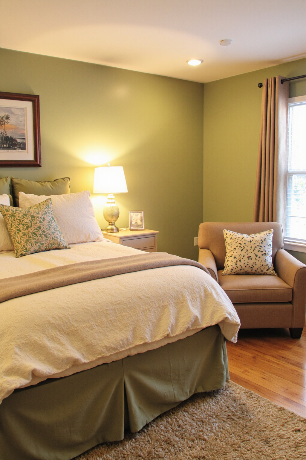 bedroom green, sage bedroom, cute sage green room ideas, green bedroom walls, green english bedroom
