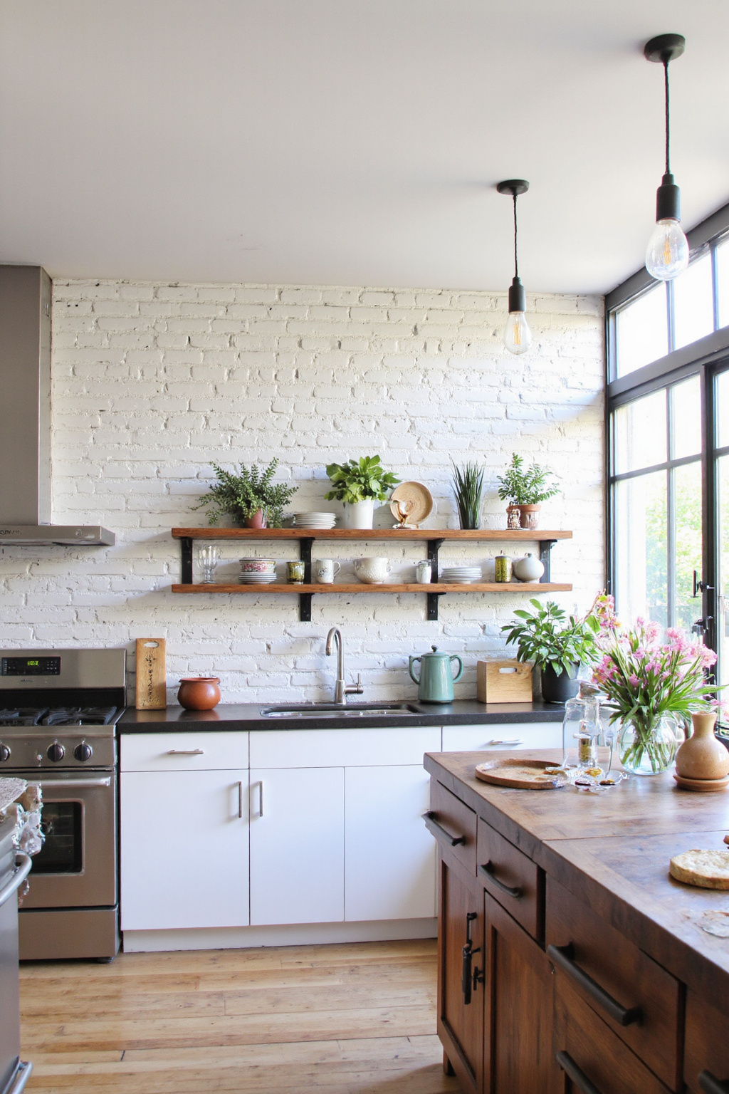 industrial decor kitchen, industrial kitchen ideas, industrial kitchen island ideas, modern industrial interior, industrial concrete kitchen