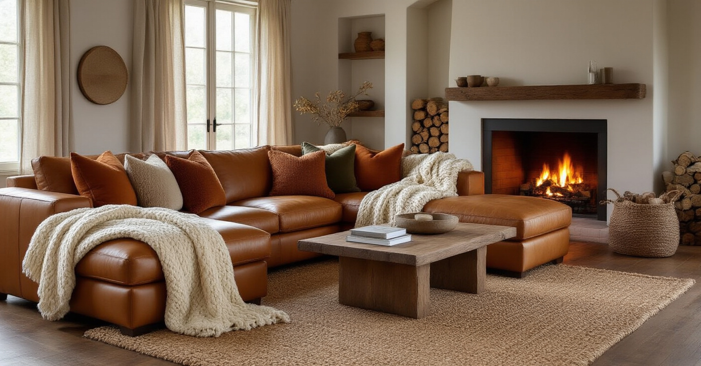 cosy living room, cozy living room design, earthy living room, living room decor cozy, cozy living room warm