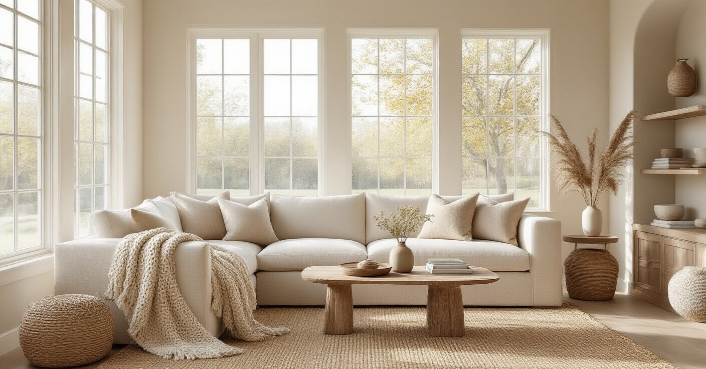 neutral living room, beige living rooms, living room wall color, neutral living room colors, living room inspo