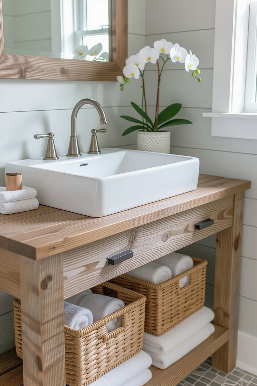 beachy bathroom, beach house bathroom, coastal beach bathroom ideas, beach cottage bathroom ideas, bathroom decor beach coastal style