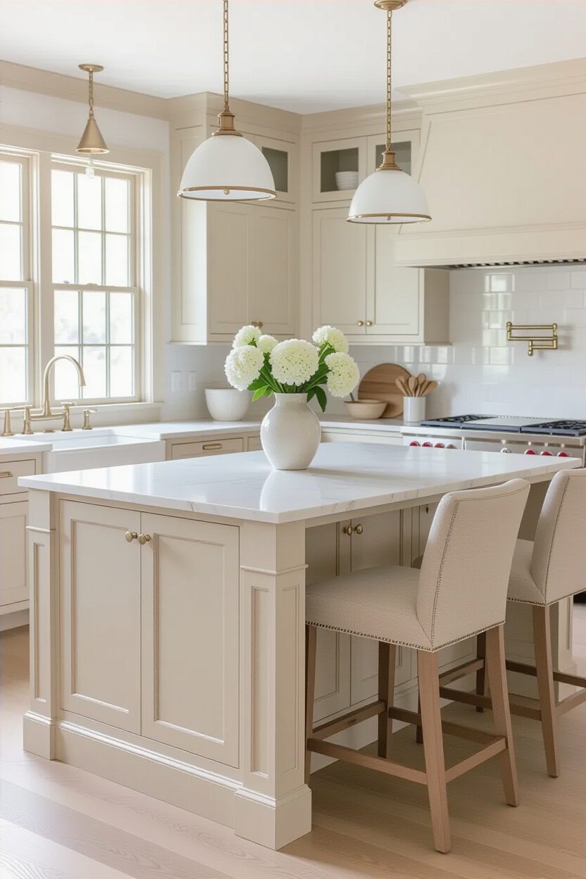 wood kitchen island, rustic kitchen island, cottagecore kitchen island, kitchen island with seating, kitchen island lighting