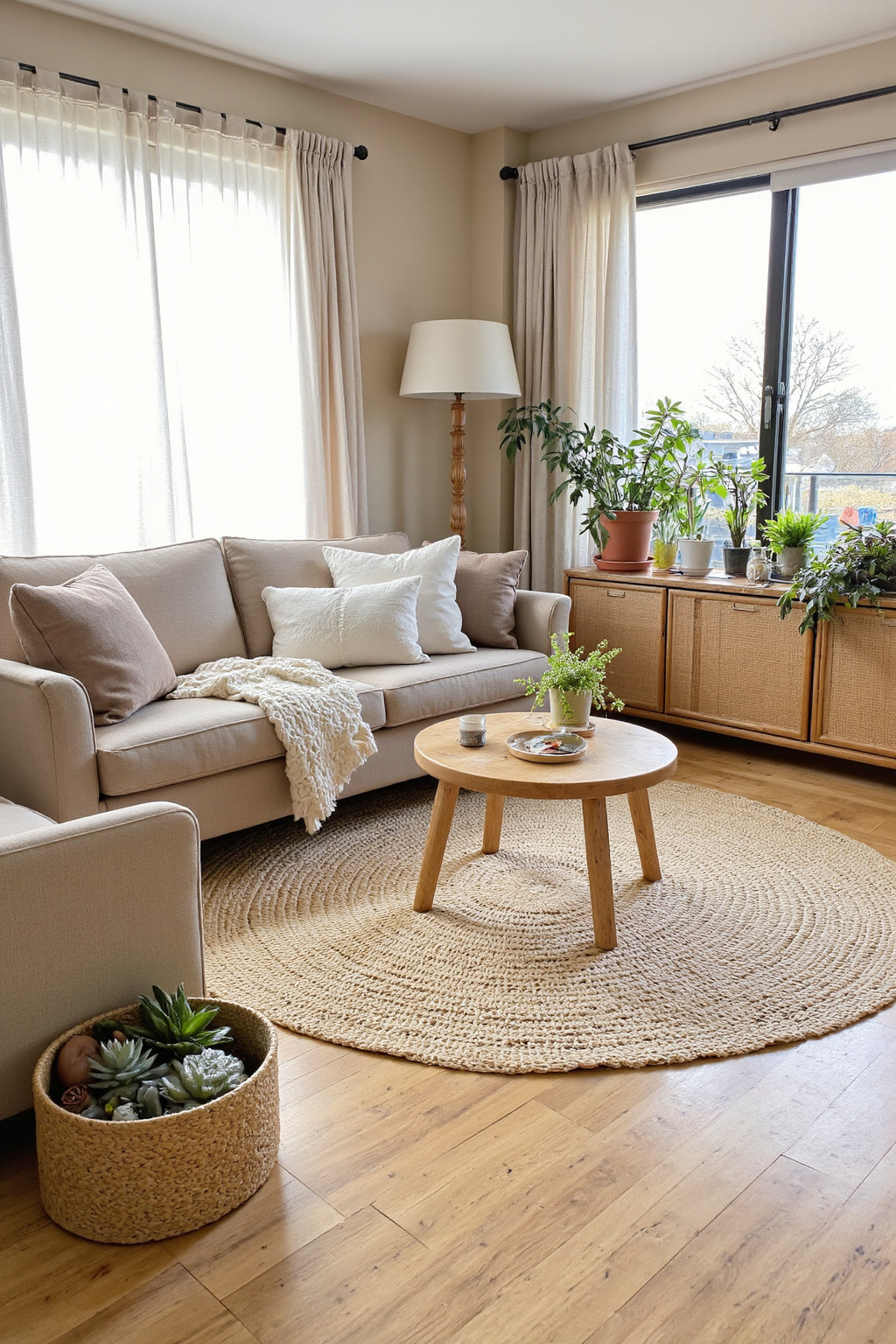 japandi interiors living room, japandi living room ideas, japanese scandinavian living room, japandi cozy living room, japandi style living room