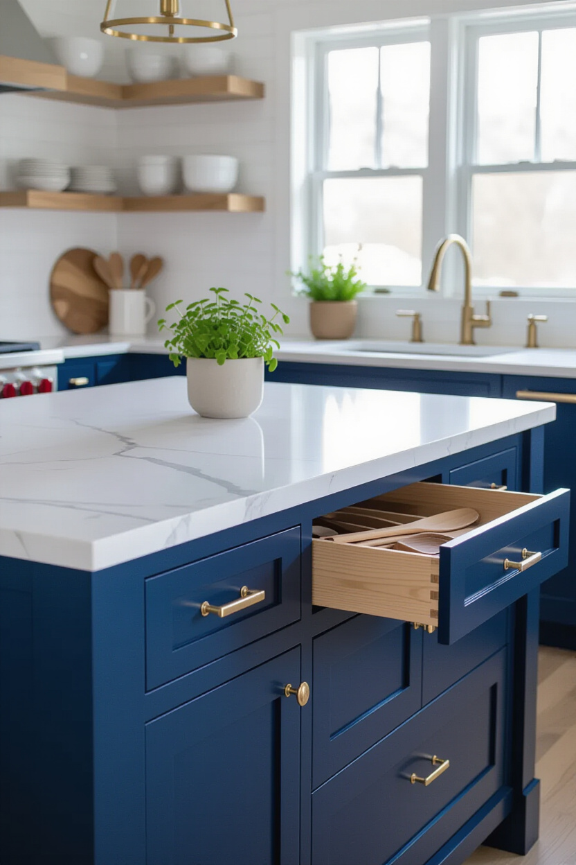 small kitchen island, rustic kitchen island, small kitchen with island table, maple wood kitchen island, kitchen island with seating