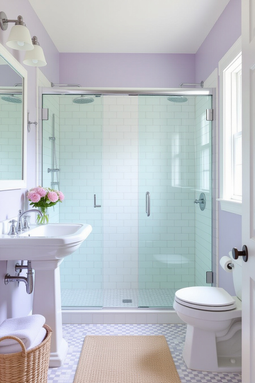 coastal bathrooms, master coastal bathroom, coastal guest bathroom ideas, bathroom ideas light blue, beach house bathroom ideas ocean