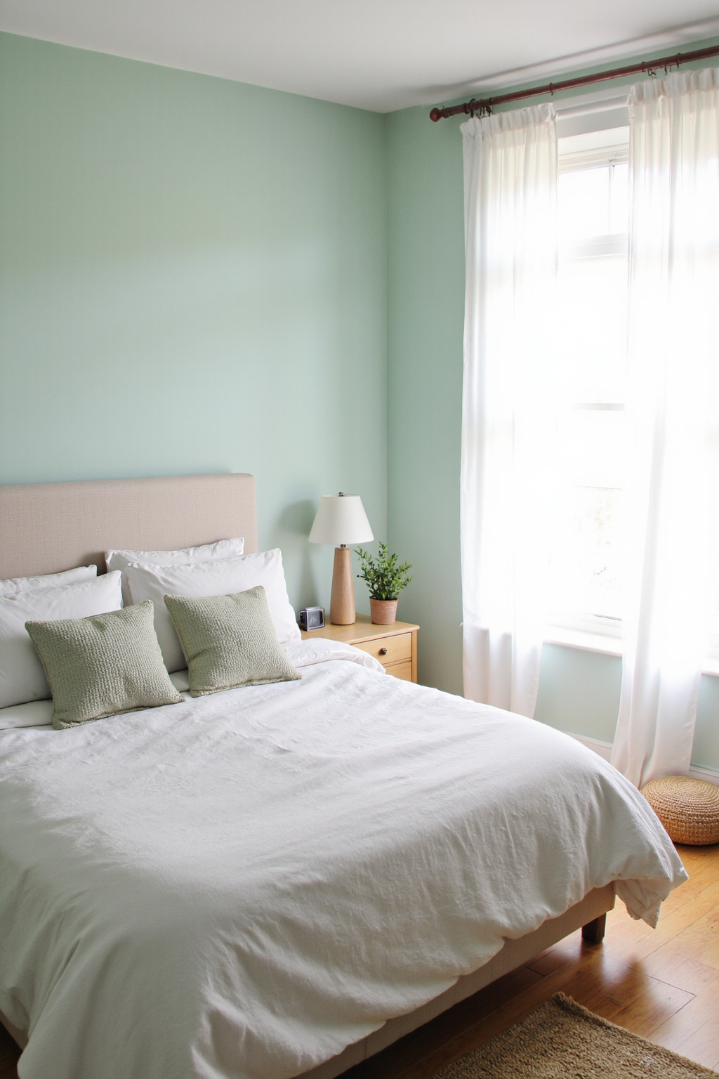 mint green bedroom walls, mint bedroom ideas, girls green bedroom ideas, summer bedroom ideas, seafoam green bedroom