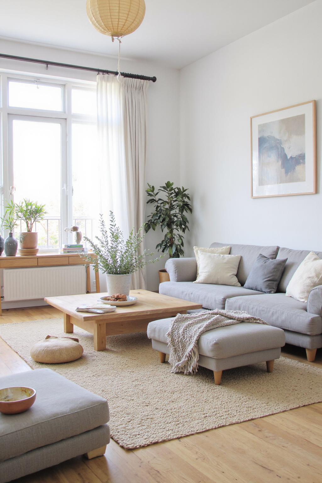 japandi interiors living room, japandi living room, japandi style living room, living room tv wall japandi, japanese scandinavian living room