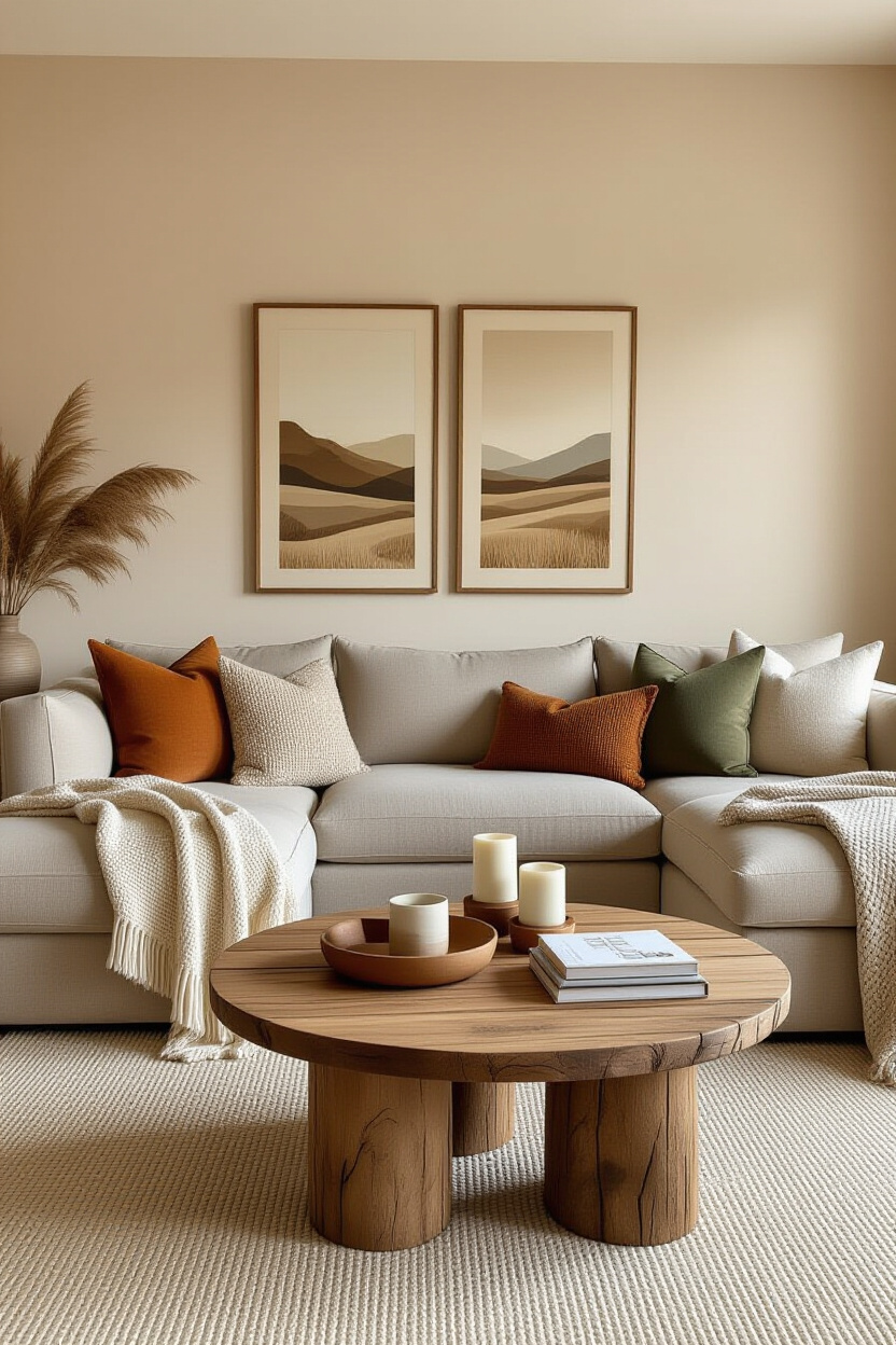 cozy living rooms, furniture layout, japandi living room, small living room layout, cozy living room design