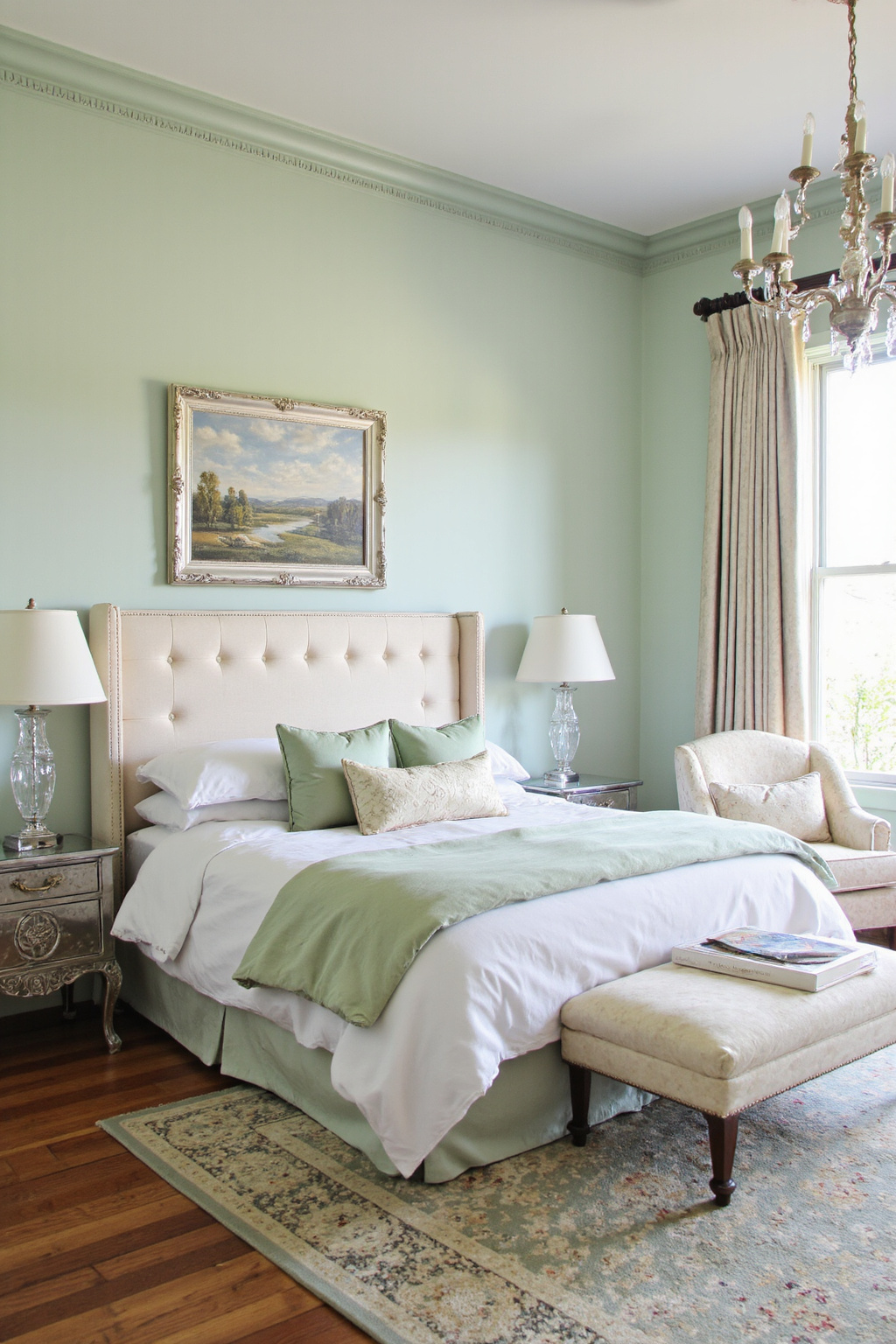 mint green bedroom walls, mint green bedroom, mint and purple bedroom, mint blue room, mint green wall bedroom