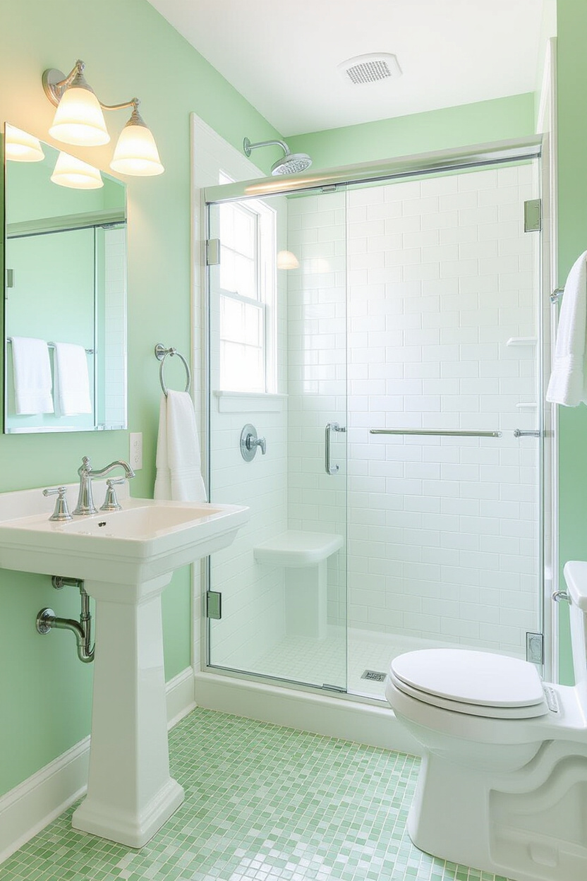 beach house bathroom, beachy bathroom, country coastal bathroom, modern coastal bathroom, cottage bathroom