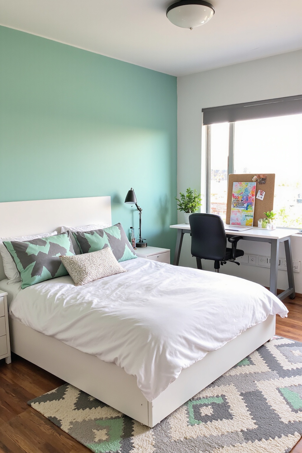 mint green rooms, mint bedroom, mint green room aesthetic, mint green room, bedroom mint green