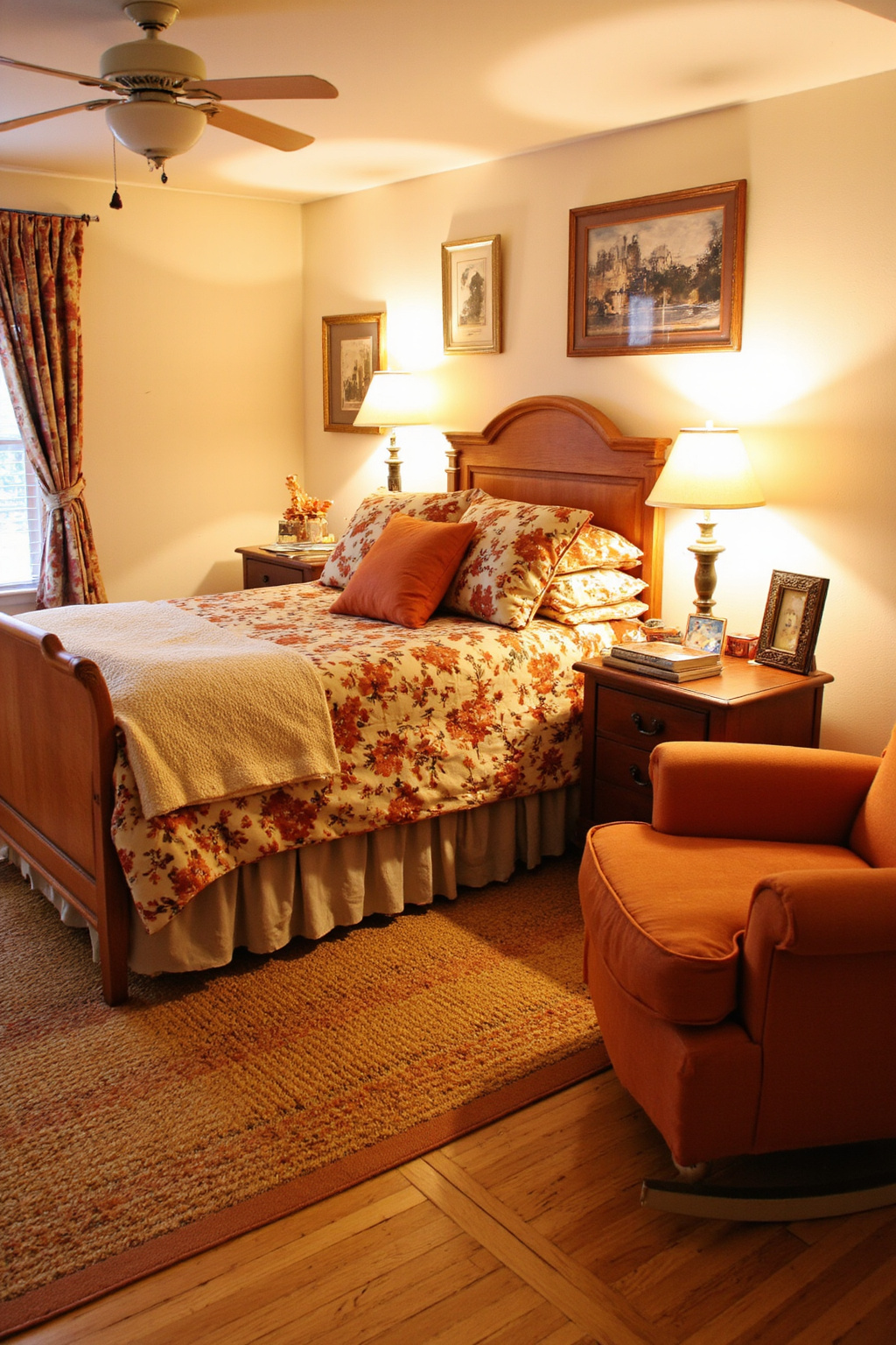burnt orange room ideas, bedroom orange, burnt orange guest bedroom, rustic orange bedroom ideas, light orange bedroom ideas