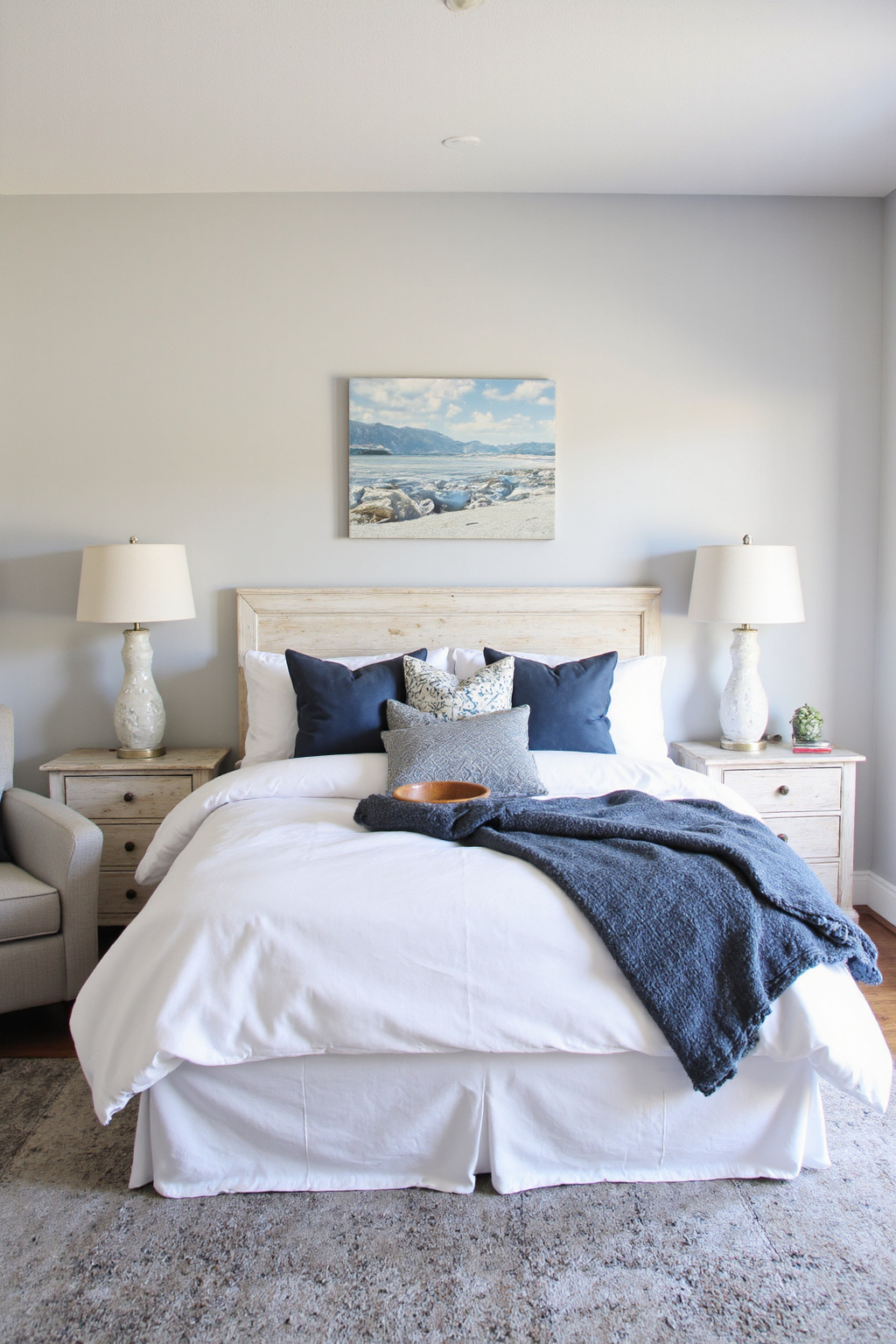 gray bedroom ideas, blue gray paint colors, dark gray bedroom, gray bedroom walls, accent wall for grey bedroom