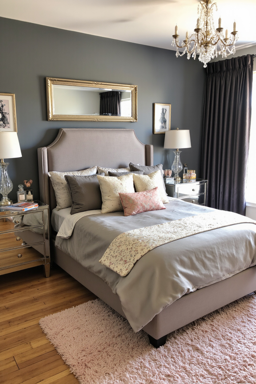 taupe bedroom, moody taupe bedroom, taupe headboard bedroom, taupe bedroom decor, grey and taupe bedroom