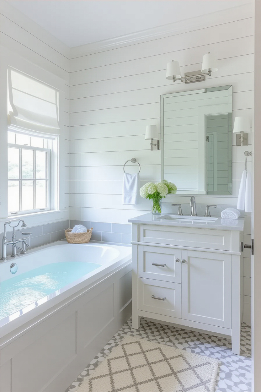 coastal bathrooms, master coastal bathroom, bathroom coastal style, coastal bathroom colors, nautical bathroom ideas