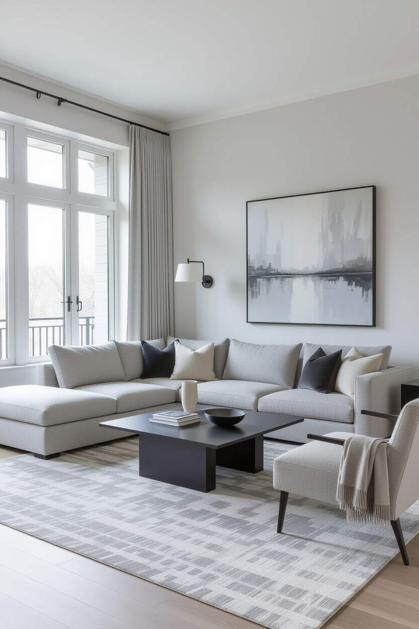 luxury living room ideas, modern luxury living room decor, living room inspo, living room inspiration, modern double height living room