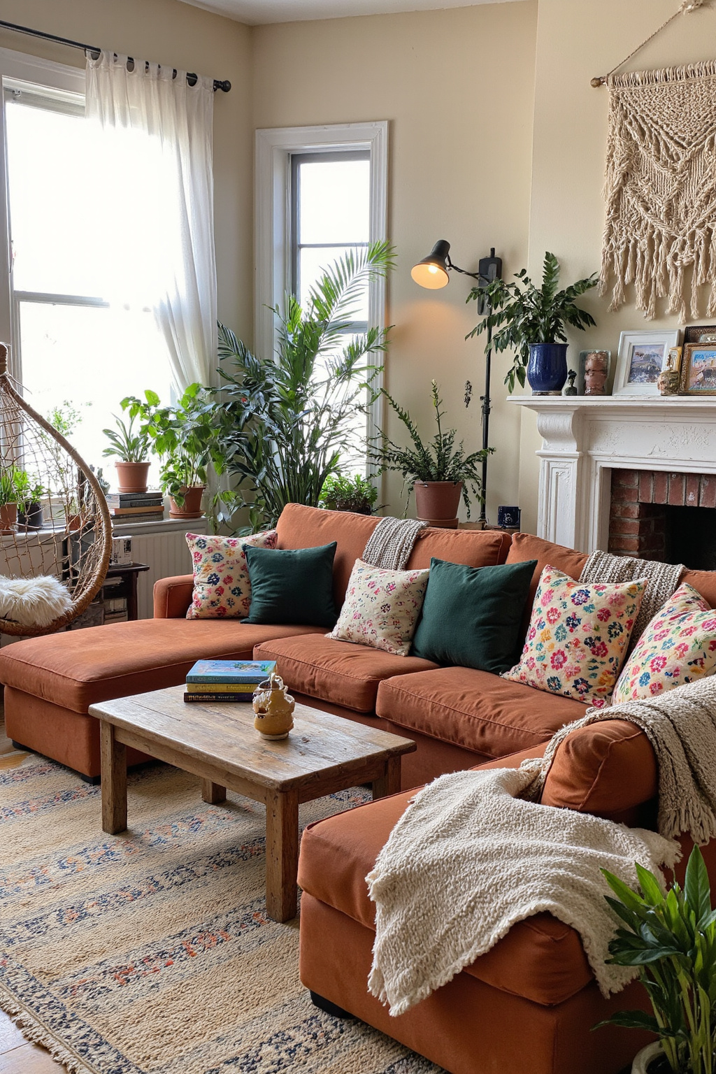 cozy living room design, cozy living rooms, lounge inspo living rooms, brown couch cozy living room ideas, cute living room ideas farmhouse