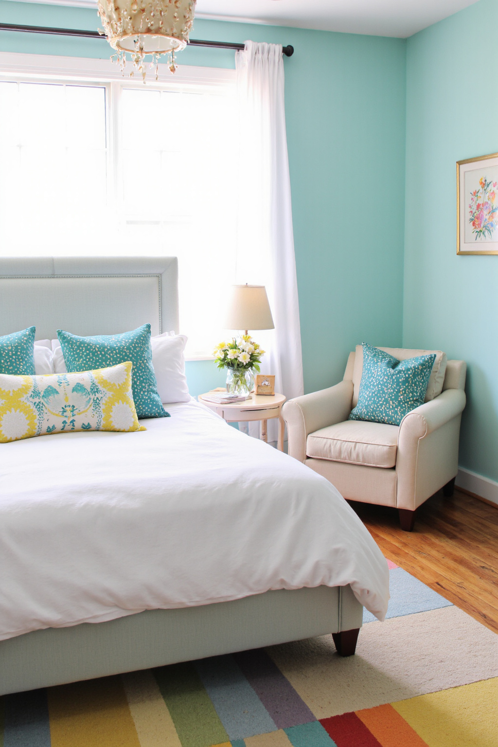 teal bedroom, teal rooms, teal small bedroom ideas, muted teal bedroom, teal daybed room ideas