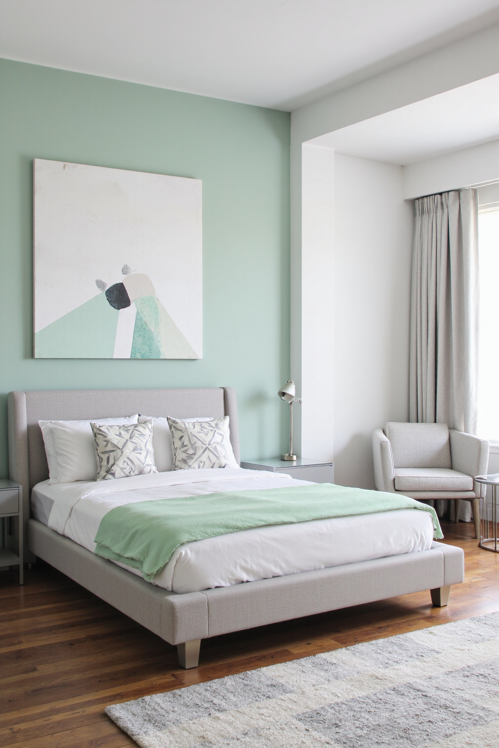 mint green bedroom ideas, mint green rooms, mint and peach bedroom, pista green bedroom ideas, sage bedroom aesthetic