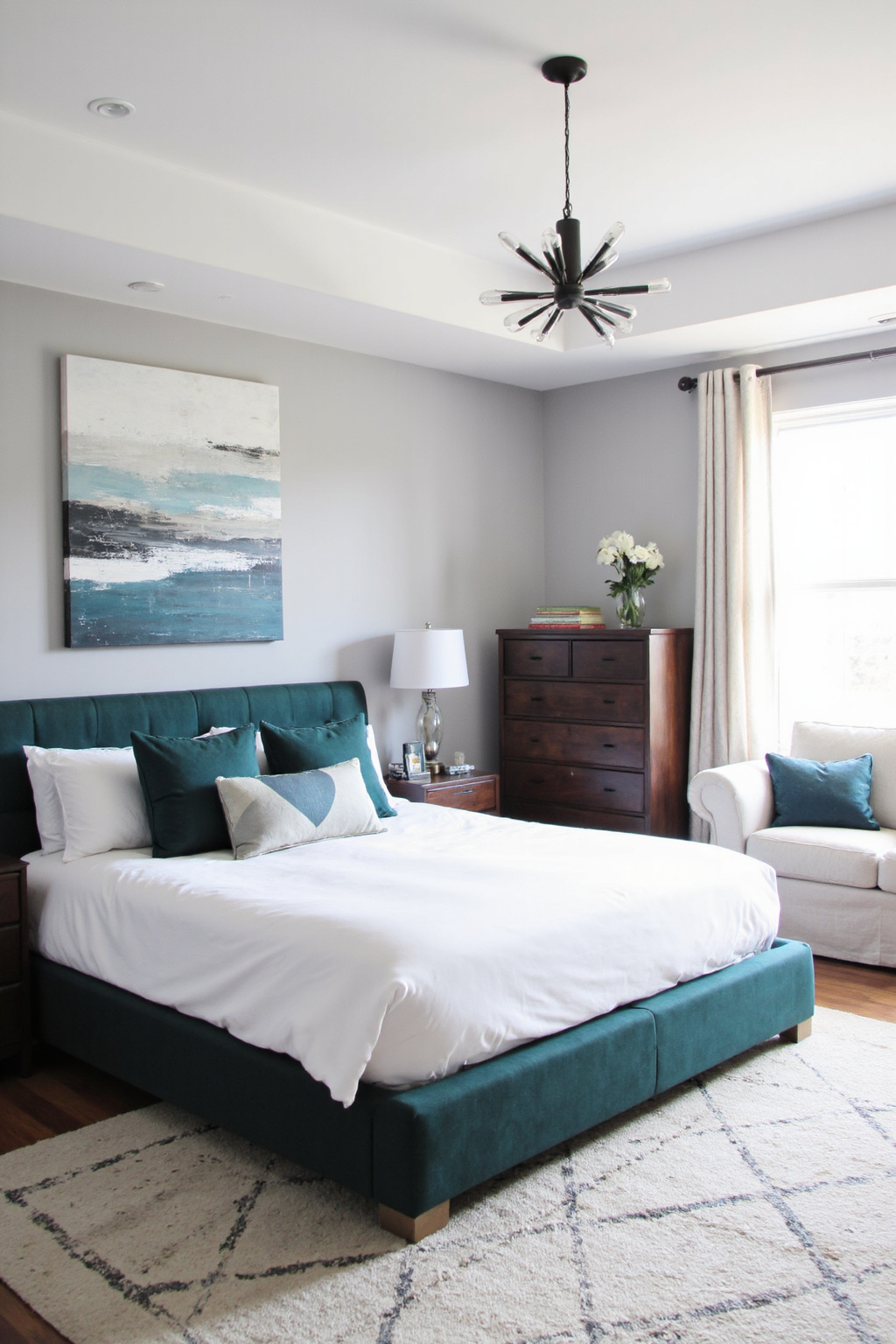 dark teal bedroom ideas, teal accent walls, teal aesthetic bedroom, teal bedroom aesthetic, teal color palette bedroom