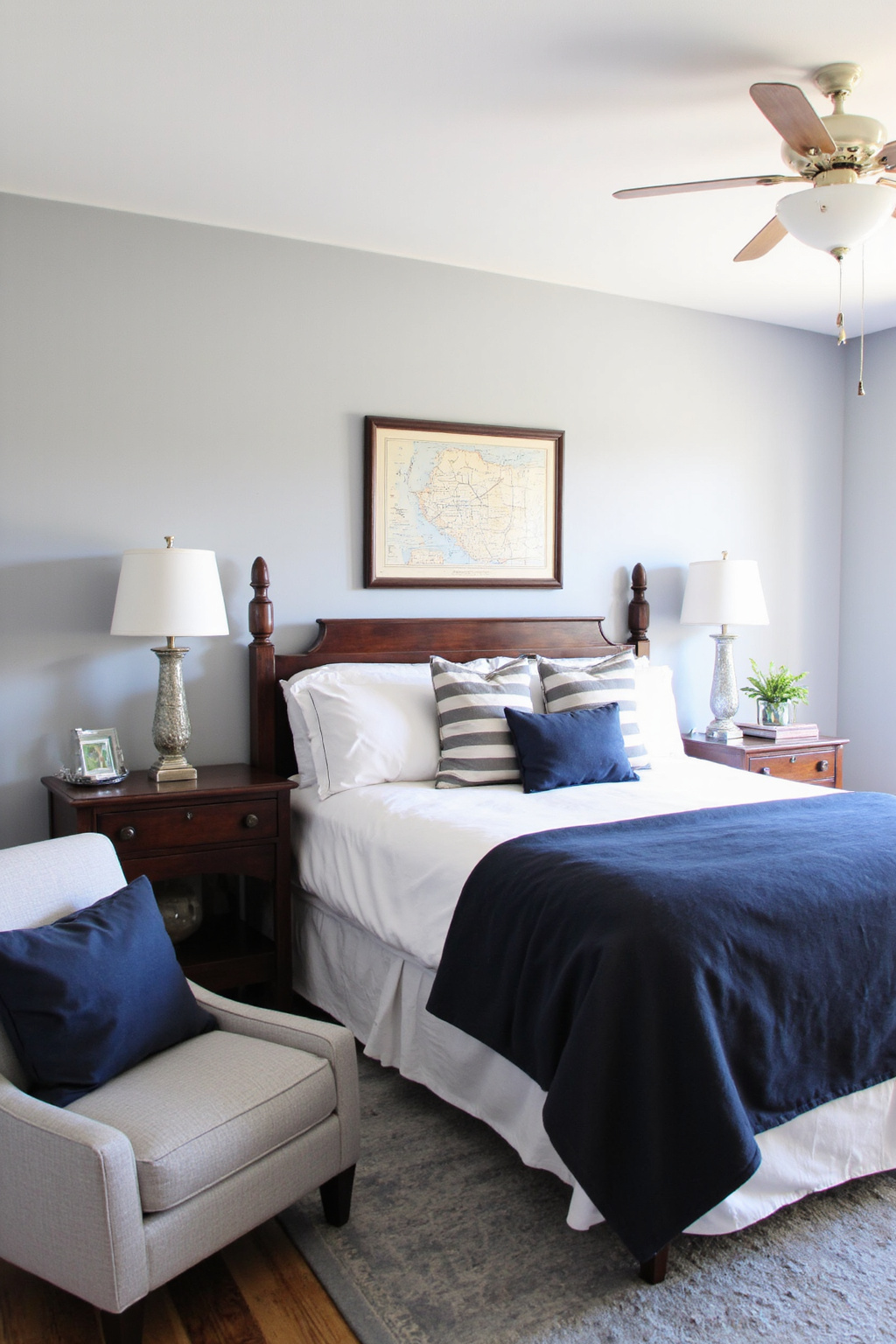 gray bedroom ideas, grey bedroom colors, accent colors that go with gray, grey complimentary colors bedroom, accent color for grey bedroom