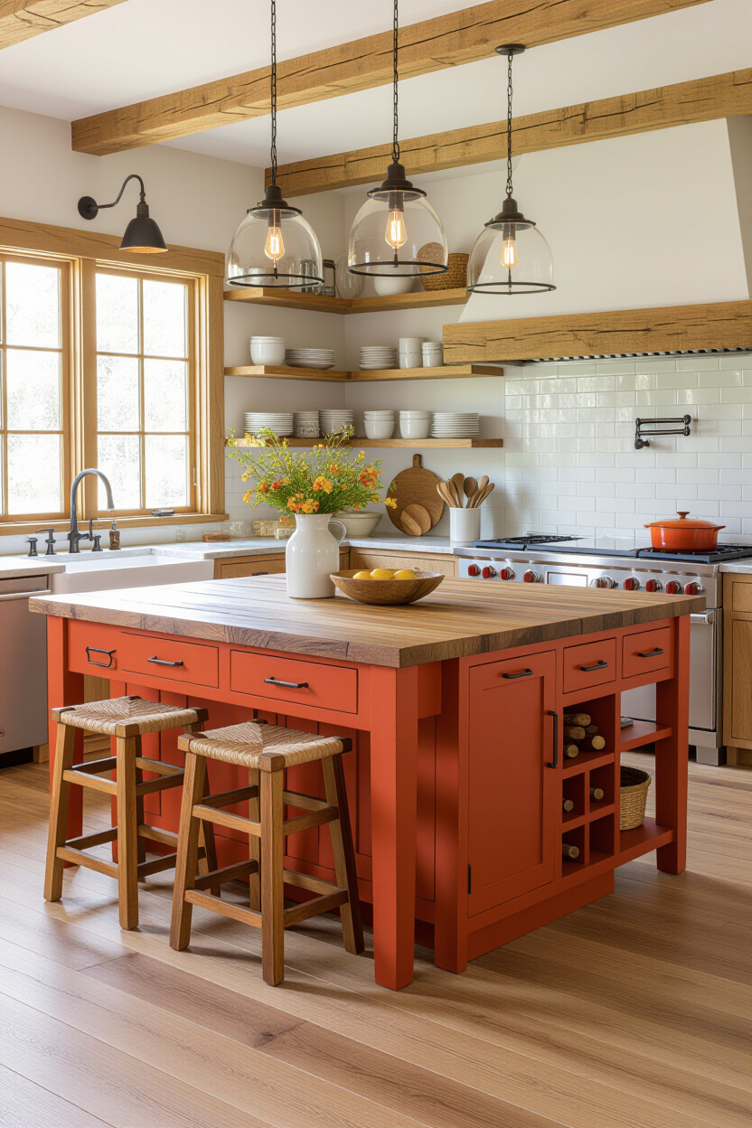 small kitchen island, kitchen island, rustic kitchen island, farmhouse island table, kitchen island industrial