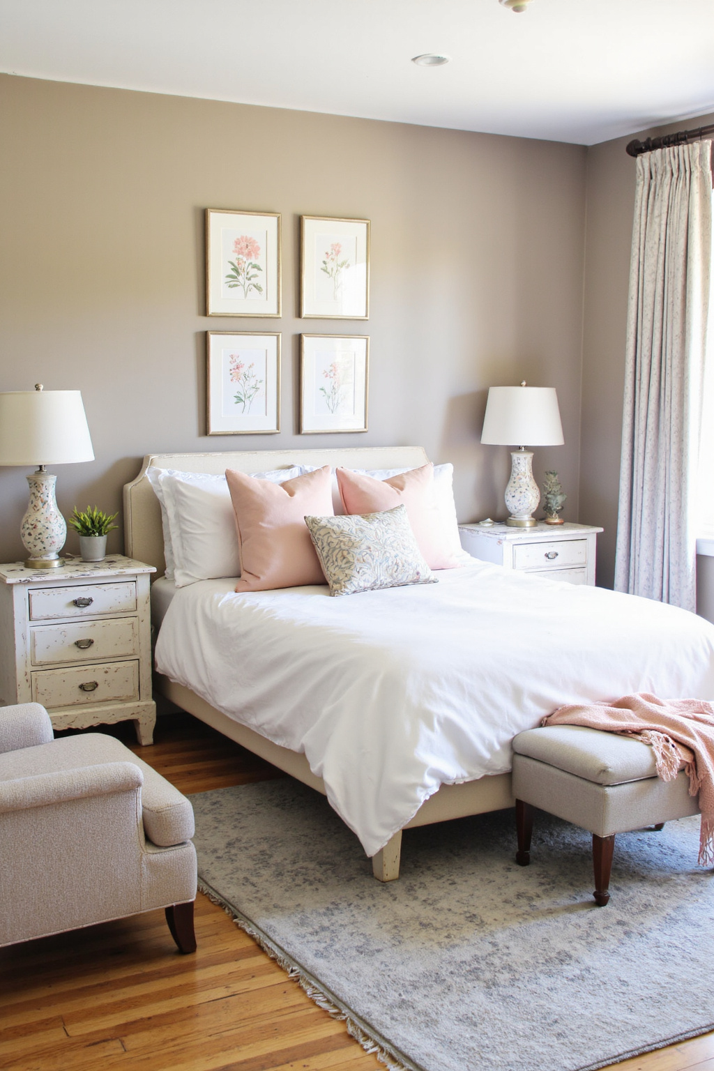 grey headboard bedroom color schemes, grey bedroom accent color ideas, bedroom color schemes, bedroom paint colors master, gray accent wall bedroom