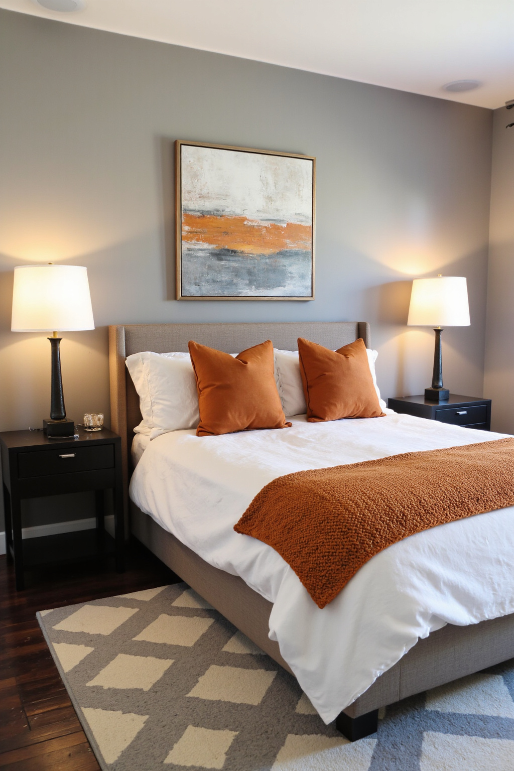 bedroom burnt orange, orange bedroom ideas, bedroom ideas burnt orange, burnt orange bedroom decor, orange comforter bedroom ideas