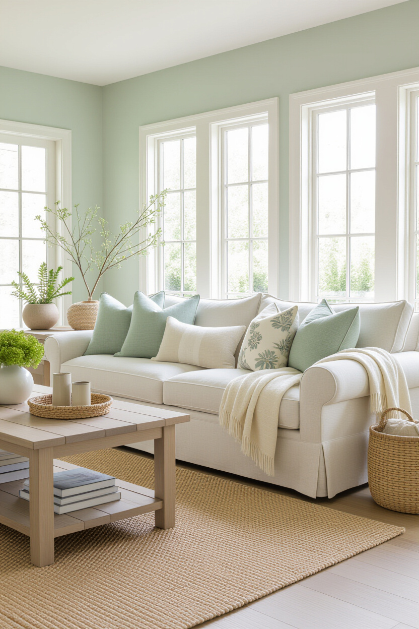 living room wall color, neutral living room colors, living room paint colors, neutral warm living room, beige sofa