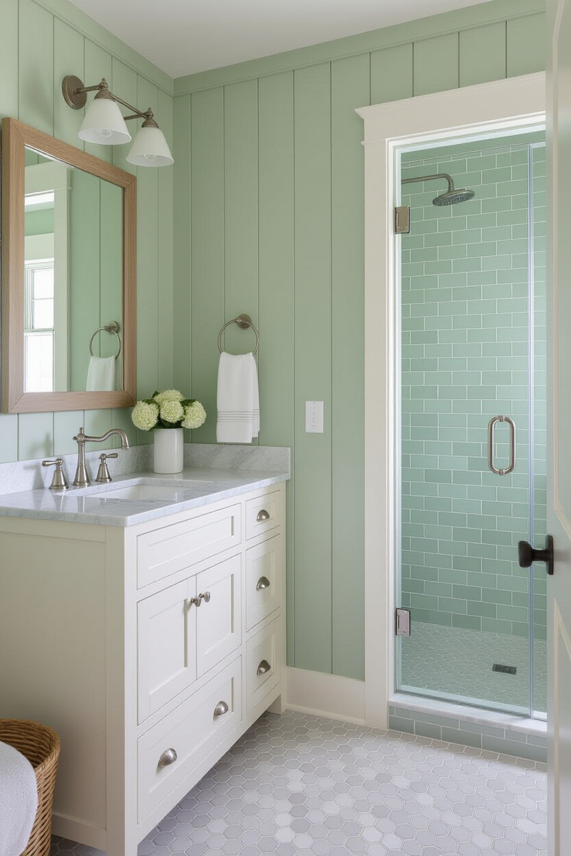 beach house bathroom, master coastal bathroom, country coastal bathroom, coastal farmhouse bathroom decor ideas, bathroom decor beach coastal style