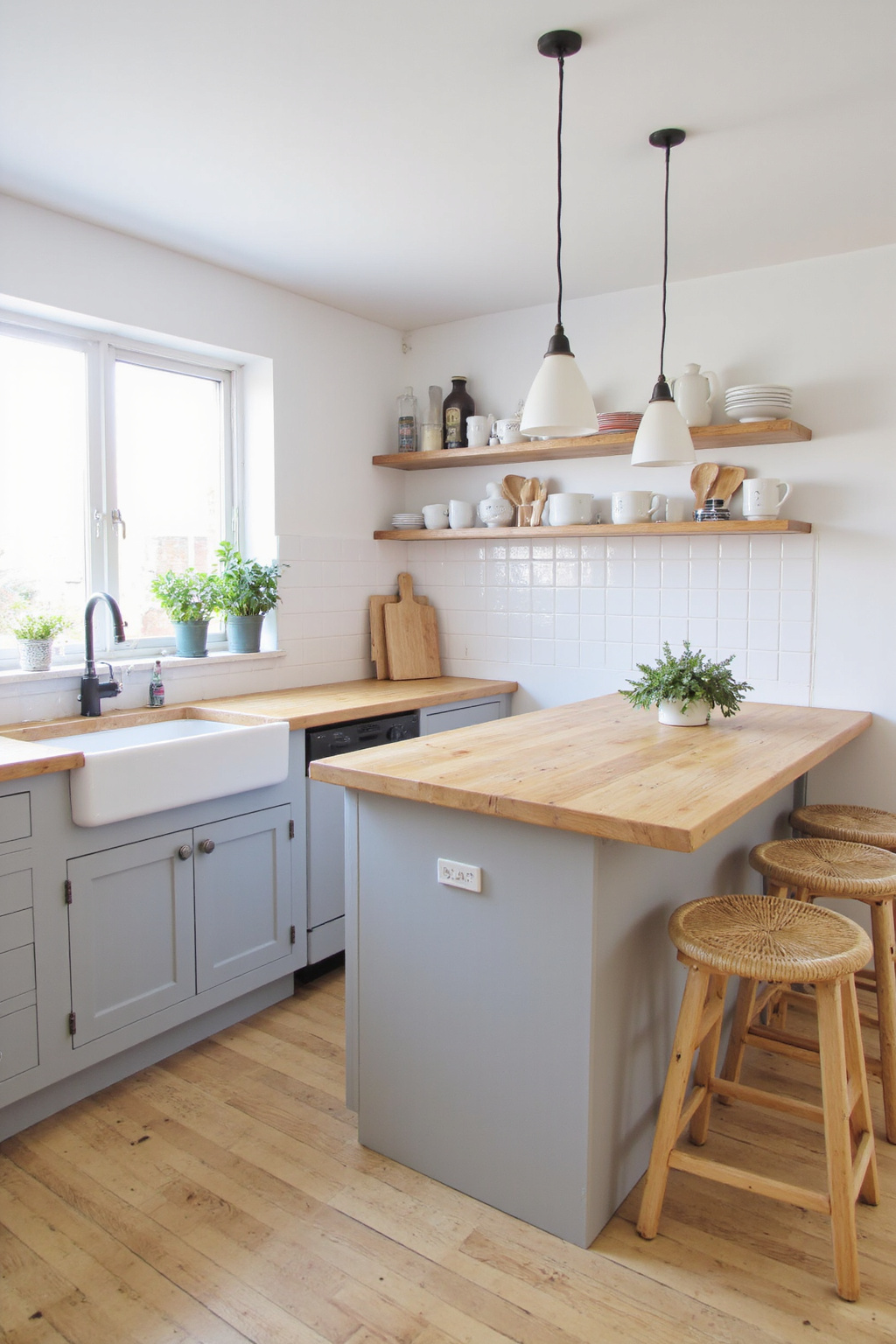 japandi decor, japandi design, japandi style kitchen design, japandi interiors small house, japandi modern kitchen