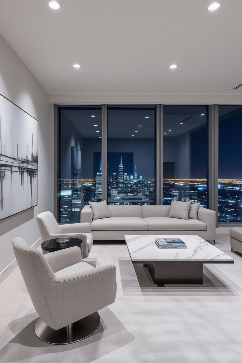 modern luxury living room decor, luxury living room ideas, luxury home decor living room, neutral luxury living room, high ceiling living room