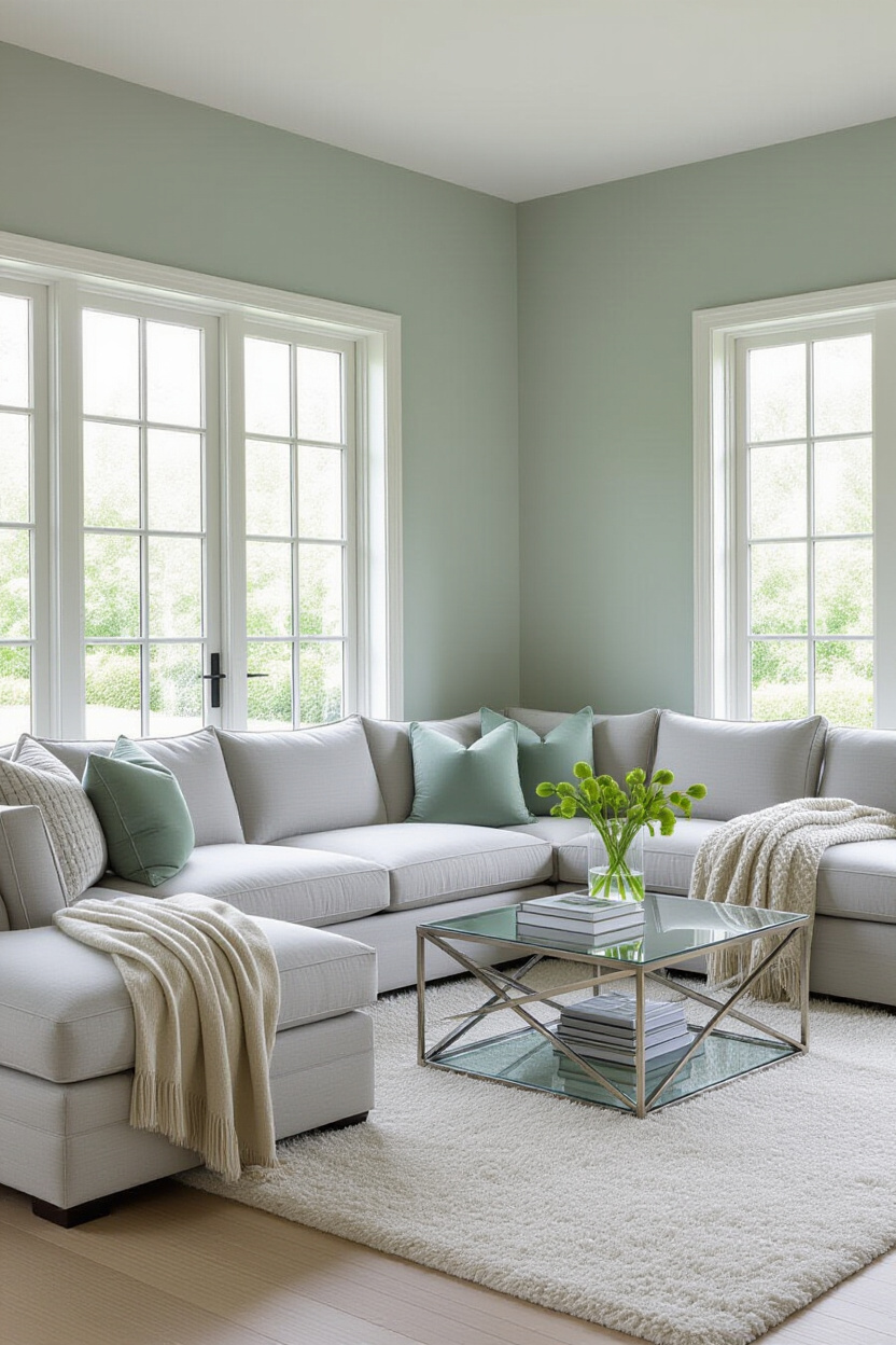 neutral living room, living room inspo, soft living room paint colors, cozy neutral living room decor, house color palettes