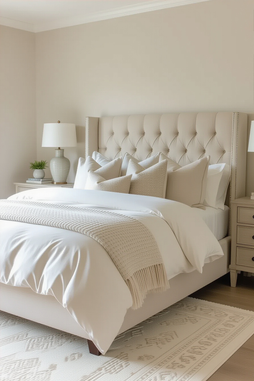 neutral bedroom paint, neutral paint colors, bedroom color schemes, taupe bedroom paint colors, green tan bedroom ideas