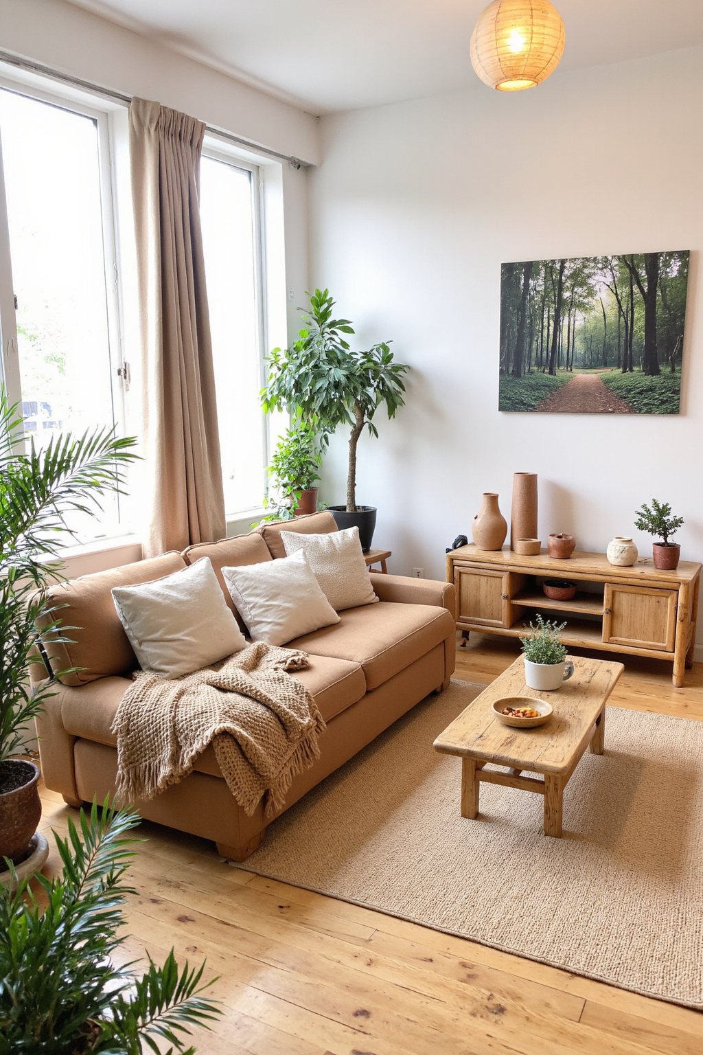 japandi interiors living room, japandi living room design, japandi living room tv console, japandi living room design tv wall, small living room ideas japandi