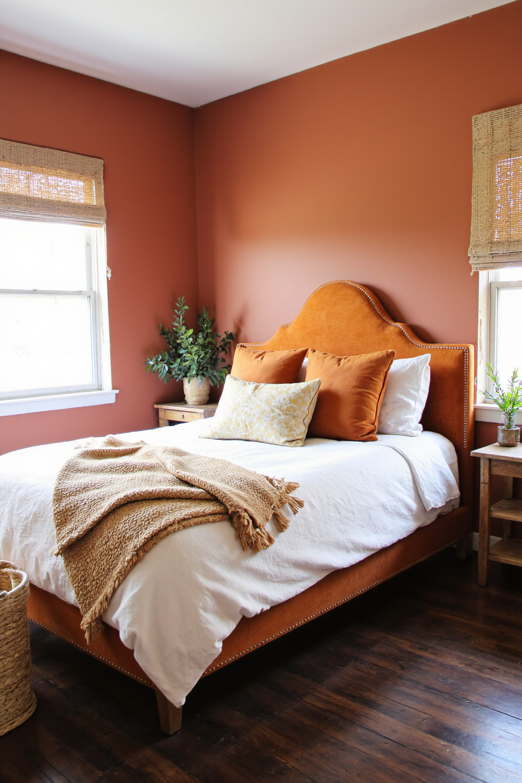 bedroom color combination, bedroom color ideas, minimalist bedroom wall color, bedroom wall colors, earthtone bedroom cozy