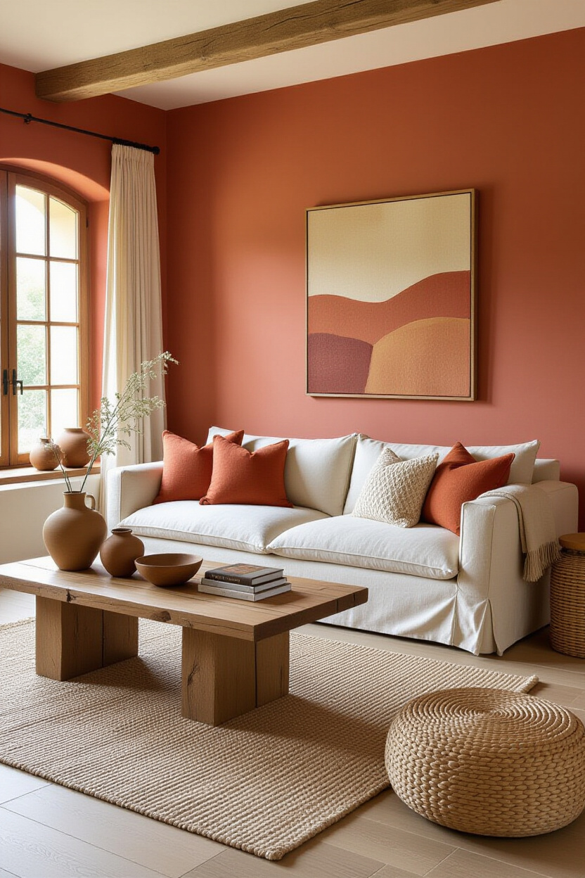 furniture layout, neutral living room, earthy living room, long narrow living room, entire living room designs