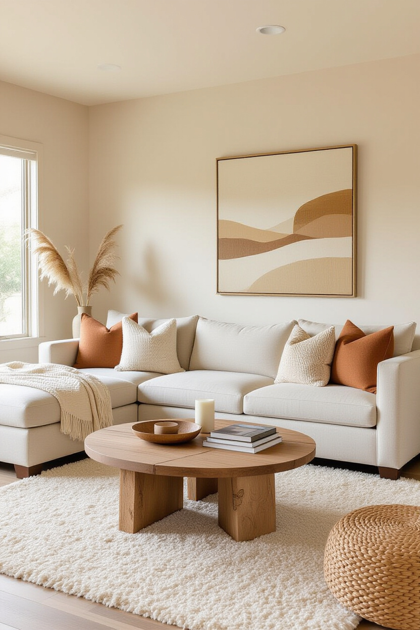 neutral living room, cozy living rooms, living room sets, large living room, living room furniture layout