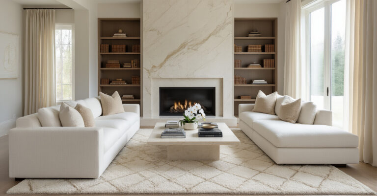 elegant living room decor, classy living room, luxury living room, elegant living room, neutral living room