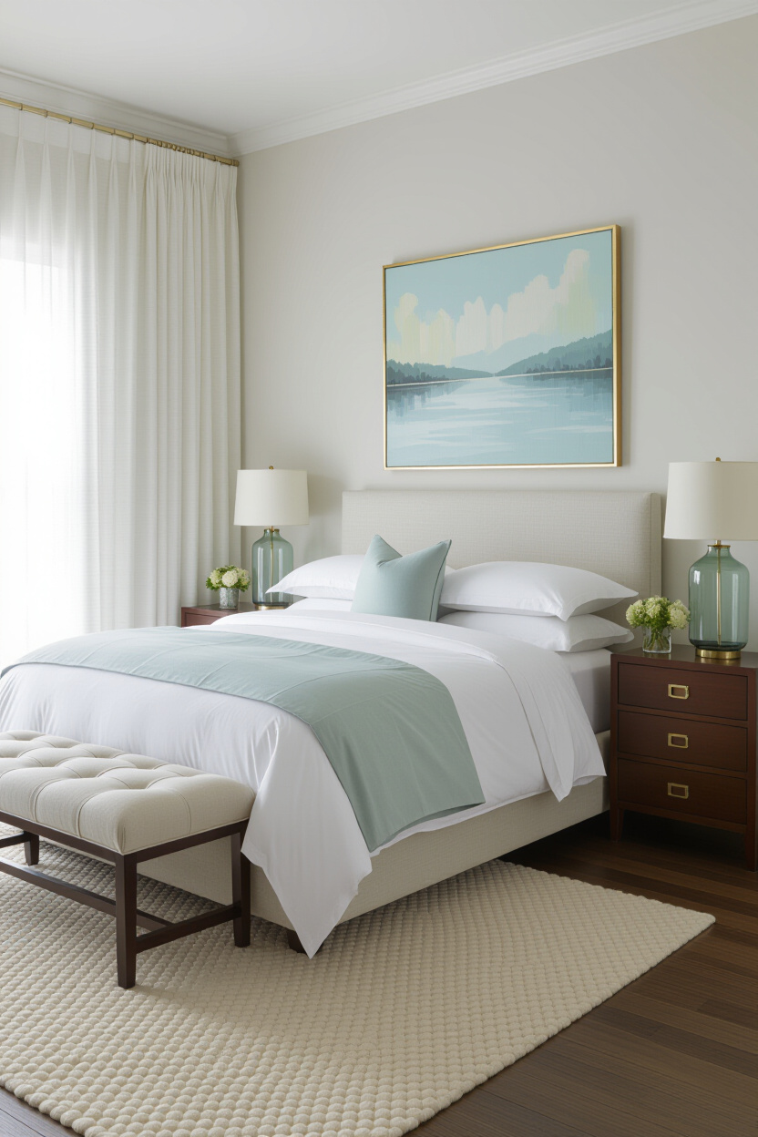 luxury rooms, luxe bedroom, luxurious bedroom, room redesign, navy and gold guest bedroom