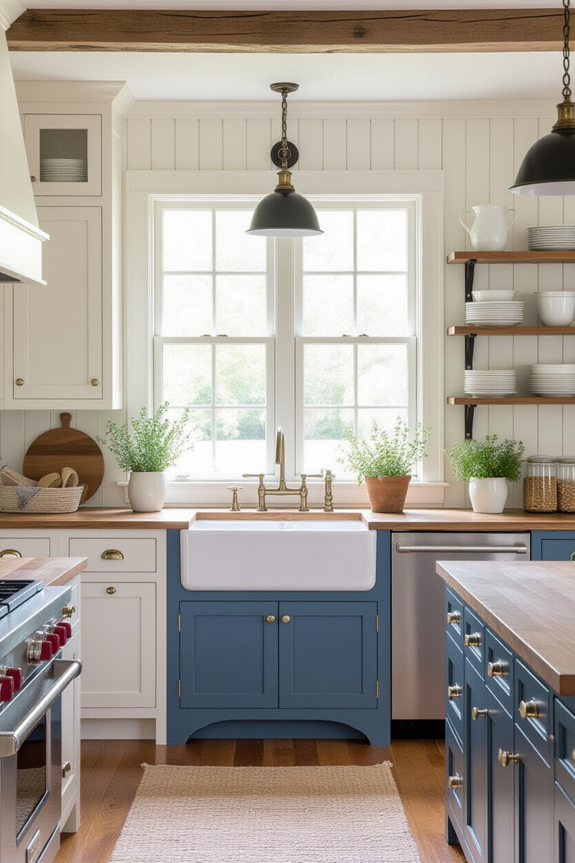 dark kitchen cabinets, diy kitchen cabinets, rustic kitchen cabinets, blue kitchen cabinets, shaker kitchen cabinets