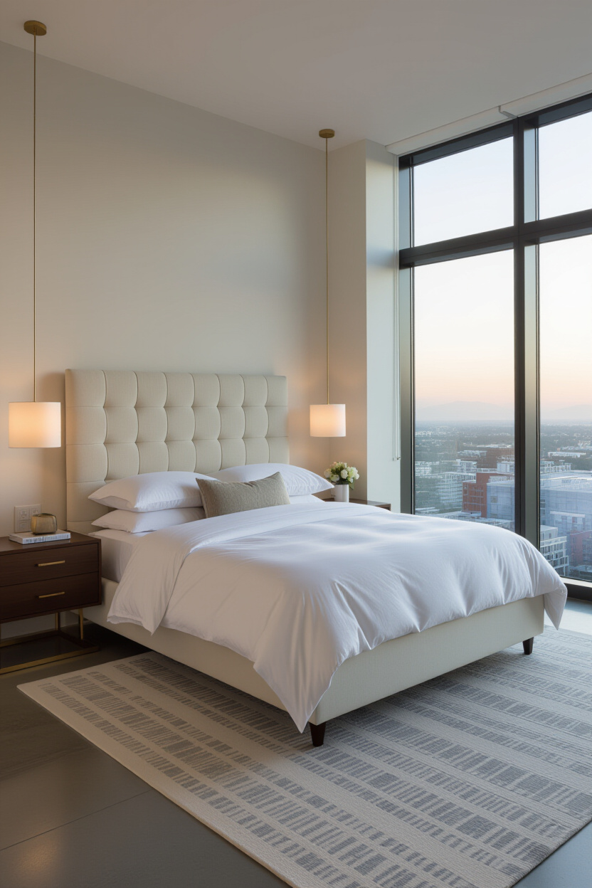 modern luxury bedroom, modern luxe bedroom, small room bedroom, modern bedroom interior, modern bedroom masculine