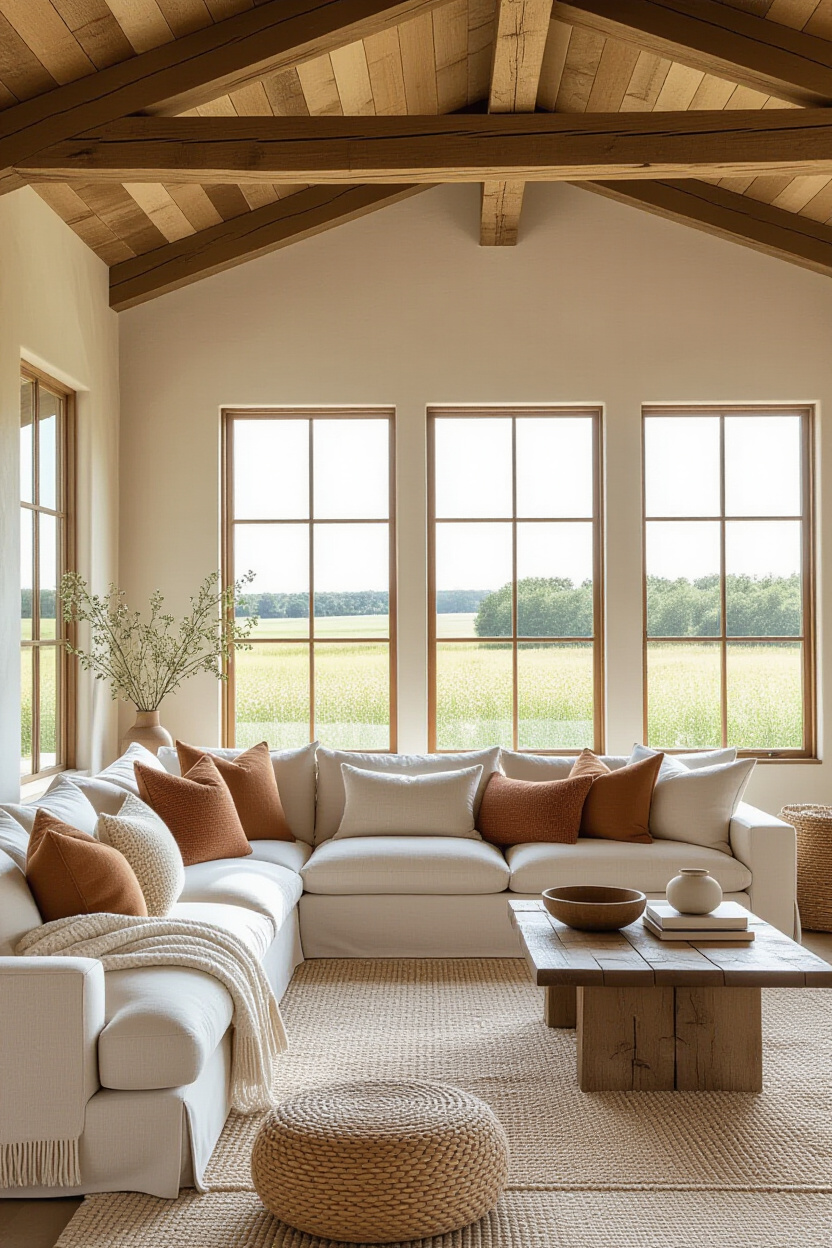 earthy home decor, earthy tones living room, green brown living room earth tones, earthy eclectic living room, earthy bright living room